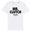 T-Shirt Homme Blanc Noir - 100% Coton BIO🌱 - Mr Clutch