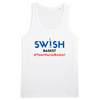 Débardeur Homme Blanc Bleu Noir Rouge - 100% Coton BIO🌱 - Team Swish Basket France