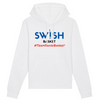 Hoodie Homme Blanc Bleu Noir Rouge - Coton BIO🌱 - Team Swish Basket France