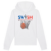 Hoodie Homme Blanc Bleu Noir Rouge - Coton BIO🌱 - Swish Basketball France