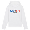 Hoodie Homme Blanc Bleu Noir Rouge - Coton BIO🌱 - Swish Basket France