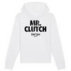 Hoodie Homme Blanc Noir - Coton BIO🌱 - Mr Clutch
