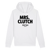 Sweat Capuche Femme Blanc Noir - Coton BIO🌱 - Mrs Clutch