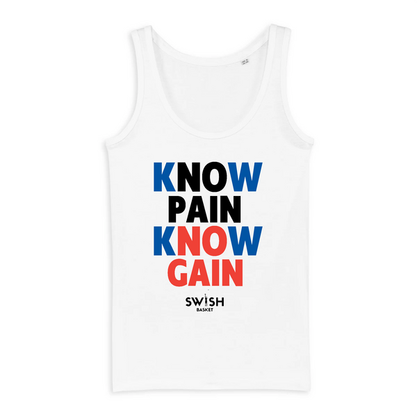 D BARDEUR FEMME KNOW PAIN KNOW GAIN 100 Coton BIO
