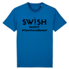 Tshirt Homme Bleu Noir - 100% Coton BIO🌱 - Team Swish Basket