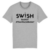 Tshirt Homme Gris Noir - 100% Coton BIO🌱 - Team Swish Basket