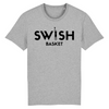Tshirt Homme Gris Noir - 100% Coton BIO🌱 - Swish Basket