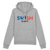 Hoodie Homme Gris Bleu Noir Rouge - Coton BIO🌱 - Swish Basket France