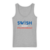 Débardeur Femme Gris Bleu Blanc Rouge - 100% Coton BIO🌱 - Team Swish Basket France