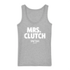Débardeur Femme Gris Blanc - 100% Coton BIO🌱 - Mrs Clutch
