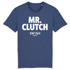 Tshirt Homme Marine Blanc - 100% Coton BIO🌱 - Mr Clutch