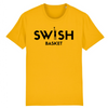 T-Shirt Homme Jaune Noir - 100% Coton BIO🌱 - Swish Basket