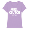 Tshirt Femme Noir Lavande - 100% Coton BIO🌱 - Mrs Clutch