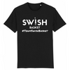 T-Shirt Homme Noir Blanc - 100% Coton BIO🌱 - Team Swish Basket