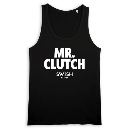Débardeur Homme Noir Blanc - 100% Coton BIO🌱 - Mr Clutch