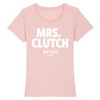 Tee Shirt Femme Rose Blanc - 100% Coton BIO🌱 - Mrs Clutch