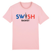 Tee Shirt Homme Rose Bleu Noir Rouge - 100% Coton BIO🌱 - Swish Basket France
