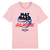 Tee Shirt Homme Rose Bleu Noir Rouge - 100% Coton BIO🌱 - Play Hard or Go Home