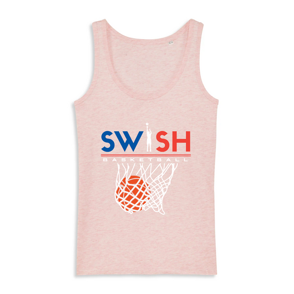 D BARDEUR FEMME SWISH BASKETBALL FRANCE 100 Coton BIO