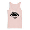 Débardeur Femme Rose Noir - 100% Coton BIO🌱 - Mrs Clutch
