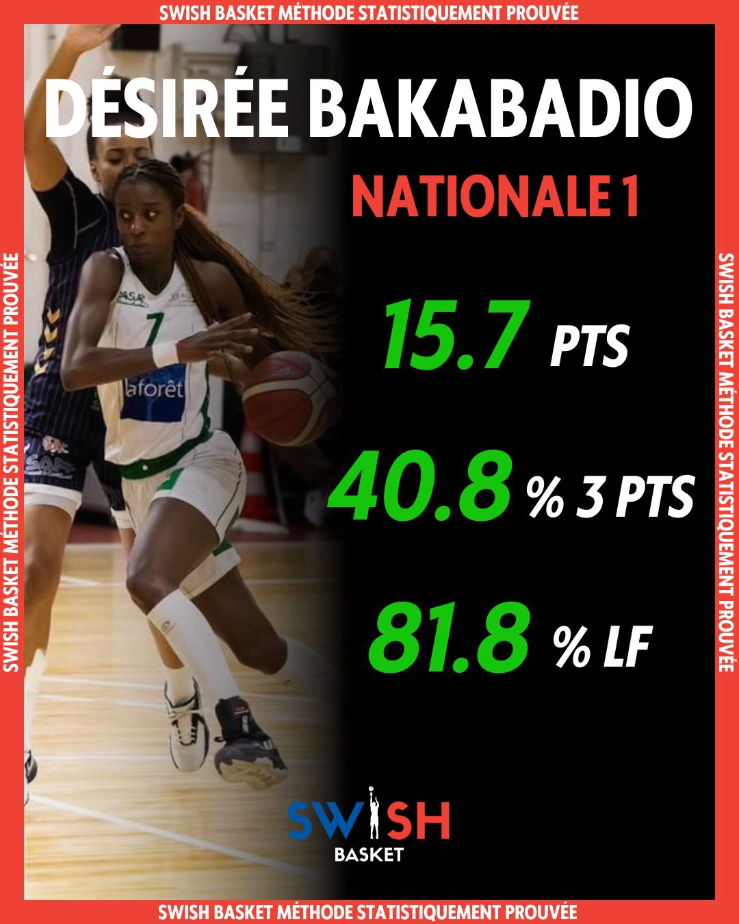 Désirée Bakabadio Nationale 1 féminine Sceaux 2024