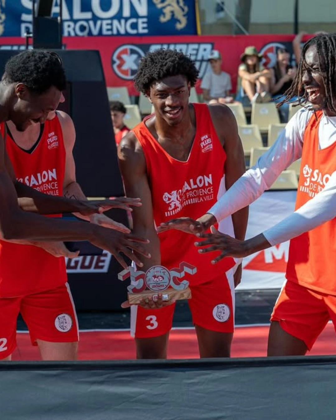Trophée MVP Team Superleague Open 3x3 FFBB Salon-De-Provence