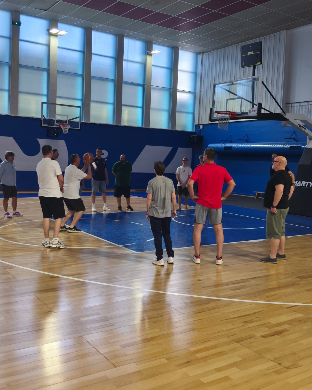 Session pratique sur la performance au tir lors de la formation Ligue Hauts-de-France
