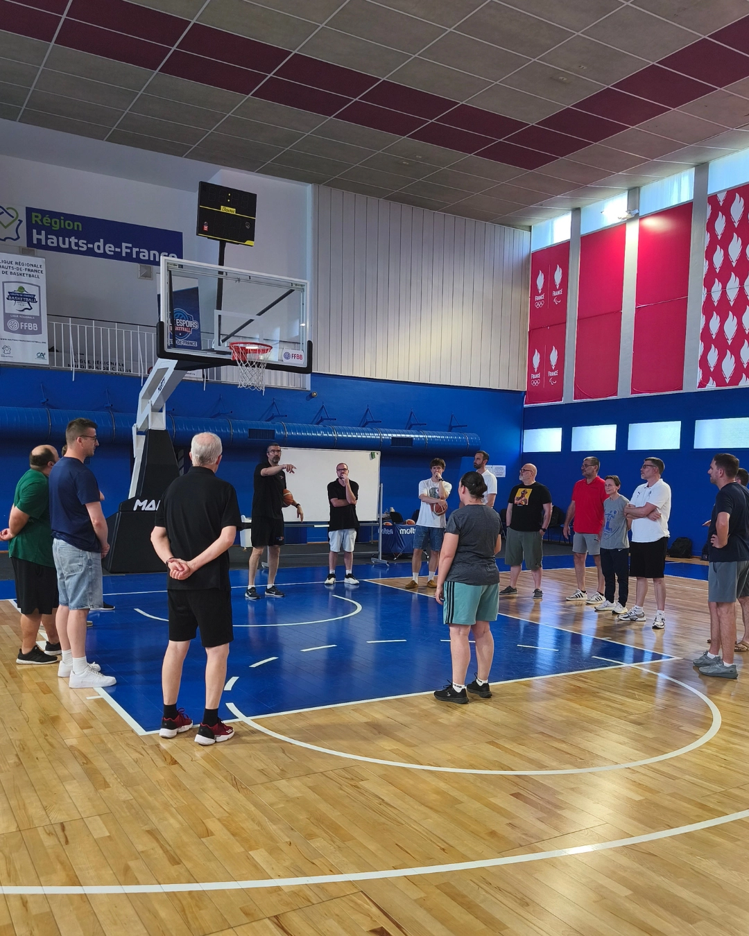 Formation Swish Basket pour cadres et entraîneurs de la Ligue Régionale Hauts-de-France